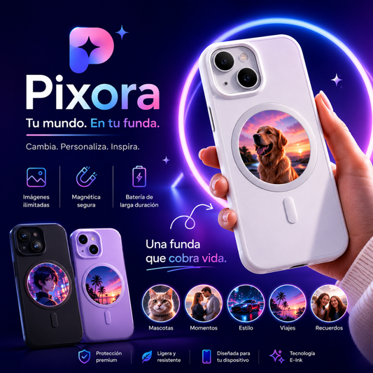 Pixora™ I Funda Personalizable